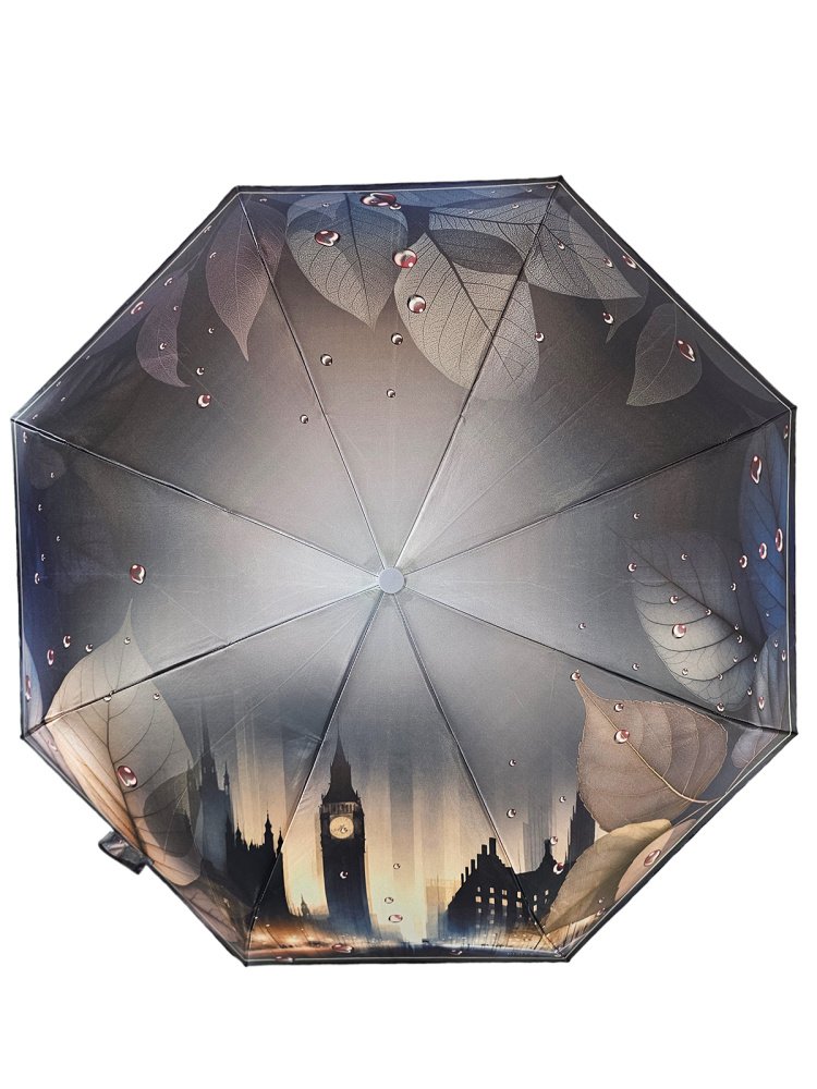 Зонт женский DINIYA арт.292 автомат 4 слож. 21"(54 см)Х8К мини 