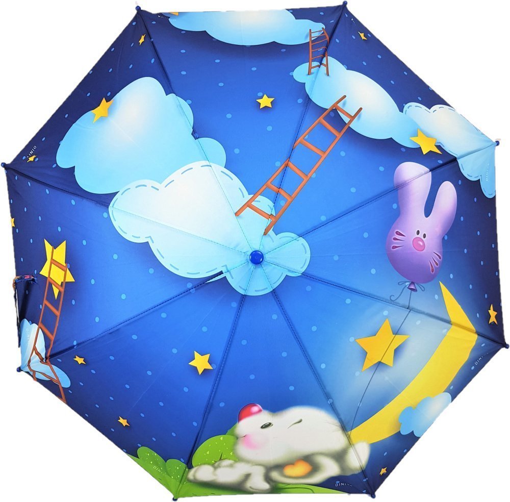 Зонт детский DINIYA арт.431 полуавт 19"(48см)Х8К