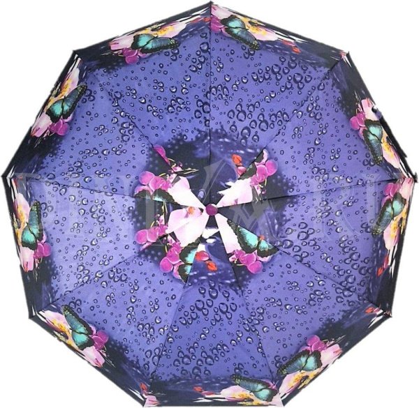 Зонт женский DINIYA арт.891 полуавт 22"(56см)Х9К