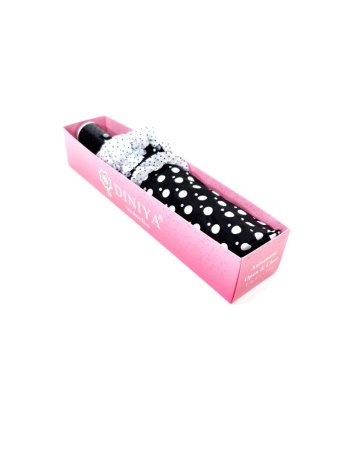 Зонт женский DINIYA арт.2774 автомат 23"(58см)Х9К горох