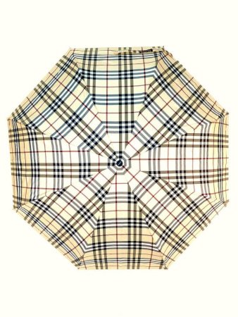 Зонт женский DINIYA арт.167 автомат 4 слож. 21"(54см)Х8К мини бербери