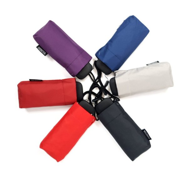 Зонт-мини 5 сложений DINIYA арт.2767 механика 20"(52см)Х6К 6 цв. 