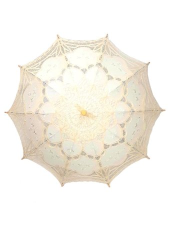 Зонт-трость женский от солнца механ. Z002 бежевый