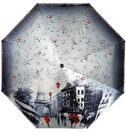 Зонт женский DINIYA арт.114 (2749) автомат 23"(58см)Х8К картина