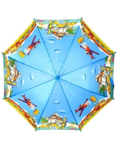 Зонт детский DINIYA арт.2610 полуавт 19"(48см)Х8К транспорт