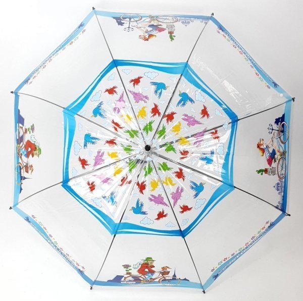 Зонт подростковый DINIYA арт.354 полуавт 20"(50см)Х8К