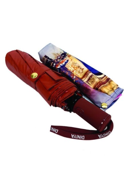 Зонт женский DINIYA арт.3007 автомат 23"(58см)Х9К города.