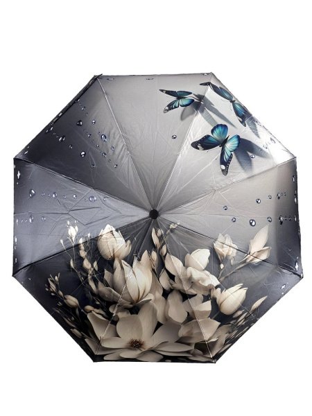 Зонт женский DINIYA арт.260 полуавт 23"(58см)Х8К цветы