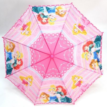Зонт детский DINIYA арт.2709 полуавт 17"(43см)Х8К принцесс