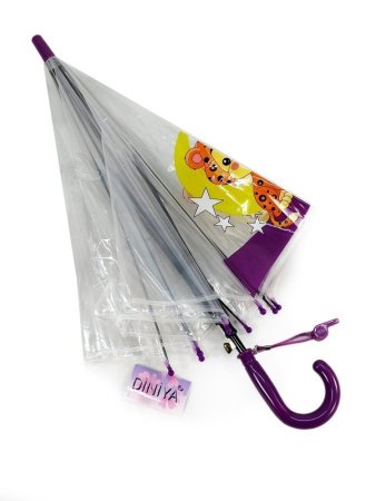 Зонт детский DINIYA арт.2652 (316) полуавт 19"(48см)Х8К