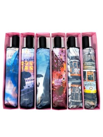 Зонт женский DINIYA арт.200 автомат 23"(58см)Х8К трамв.