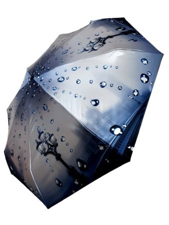 Зонт женский DINIYA арт.171 автомат 4 слож.21"(54 см)Х8К мини париж