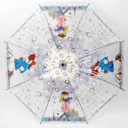 Зонт подростковый DINIYA арт.354 полуавт 20"(50см)Х8К