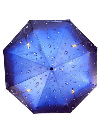 Зонт женский DINIYA арт.179 автомат 23"(58см)Х8К фонарь париж.