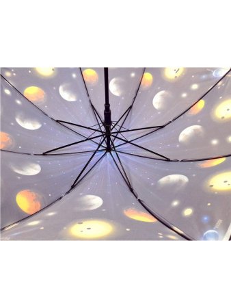 Зонт детский DINIYA арт.2613 полуавт 19"(48см)Х8К космос