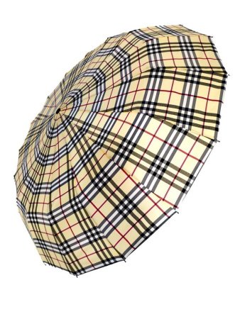 Зонт женский DINIYA арт.230 автомат 23"(58см)Х16К бербери