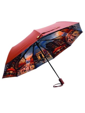 Зонт женский DINIYA арт.3007 автомат 23"(58см)Х9К города.