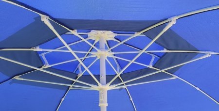 Зонт-пляжный DINIYA арт.8102 полуавт 47"(120см)Х8К двойной 