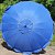 Зонт-пляжный DINIYA арт.8109 полуавт 59"(150см)Х16К  (синий)