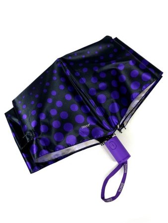 Зонт женский DINIYA арт.222 полуавт 23"(58см)Х8К горох