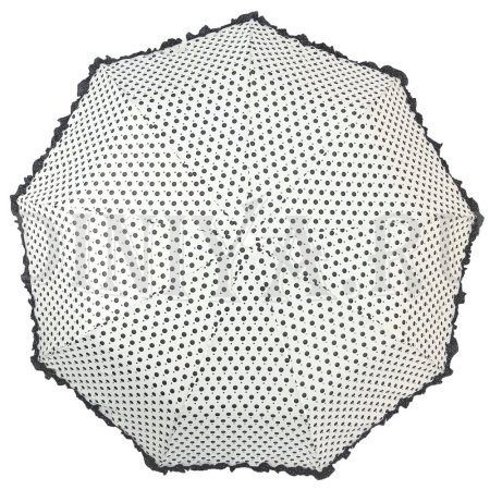 Зонт женский DINIYA арт.2774 автомат 23"(58см)Х9К горох