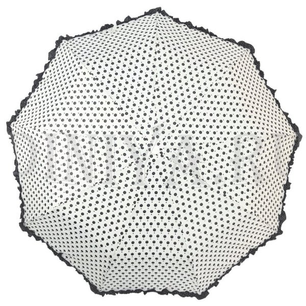 Зонт женский DINIYA арт.2774 автомат 23"(58см)Х9К горох