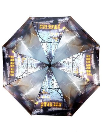 Зонт женский DINIYA арт.201 полуавт 23"(58см)Х8К трамв.