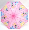 Зонт детский DINIYA арт.2709 полуавт 17"(43см)Х8К принцесс