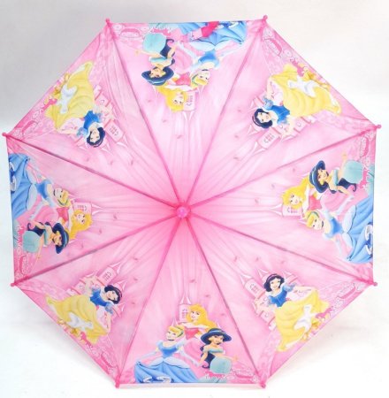 Зонт детский DINIYA арт.2709 полуавт 17"(43см)Х8К принцесс