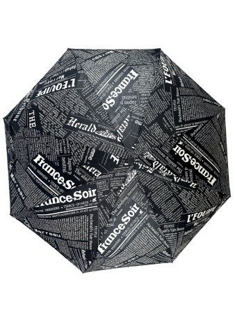 Зонт женский DINIYA арт.227 автомат 21"(54см)Х8К газета