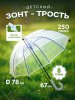 Зонт детский DINIYA арт.2699 полуавт 19"(48см)Х8К