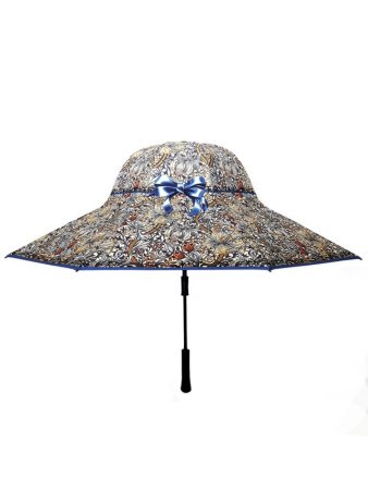 Зонт-трость шляпа женский DAIS арт.7709-13 полуавт (моррис) 