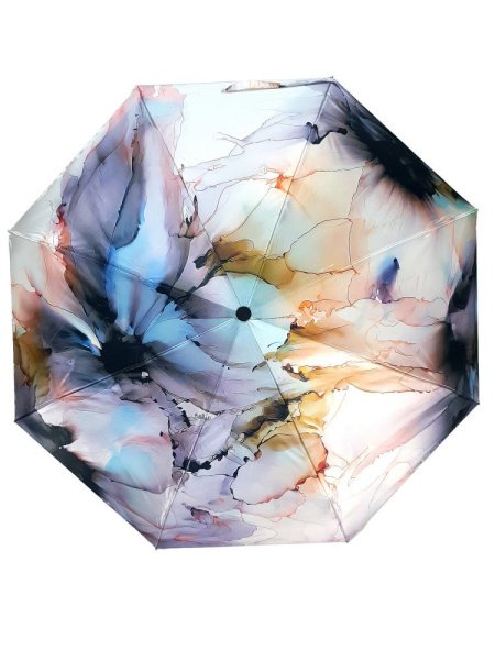 Зонт женский DINIYA арт.139 полуавт 23"(58см)Х8К разводы