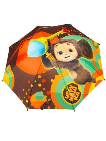 Зонт детский DINIYA арт.2629-1 полуавт 19"(48см)Х8К Чебурашка 