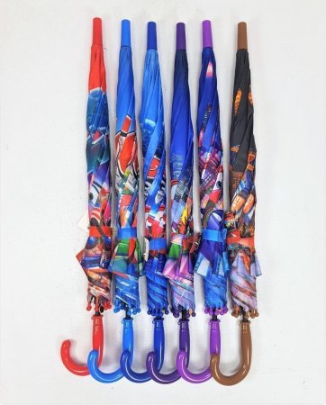 Зонт детский DINIYA арт.2601 (2221) полуавт 19"(48см)Х8К