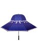 Зонт-трость шляпа женский DAIS арт.7709-11 полуавт (сетка)    