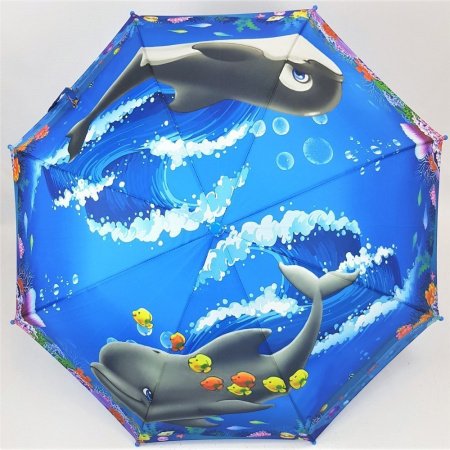 Зонт детский DINIYA арт.431 полуавт 19"(48см)Х8К