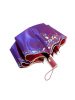 Зонт женский DINIYA арт.989 полуавт 20"(51см)Х9К хамелеон.