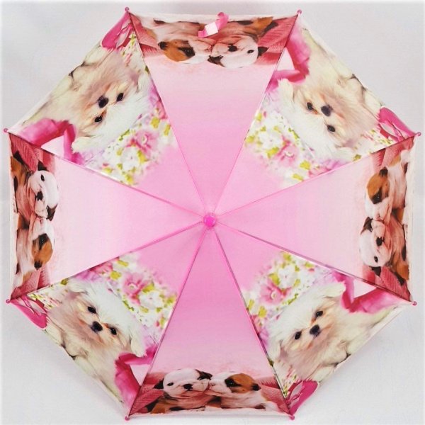 Зонт детский DINIYA арт.2236 (366) полуавт 19"(48см)Х8К котята