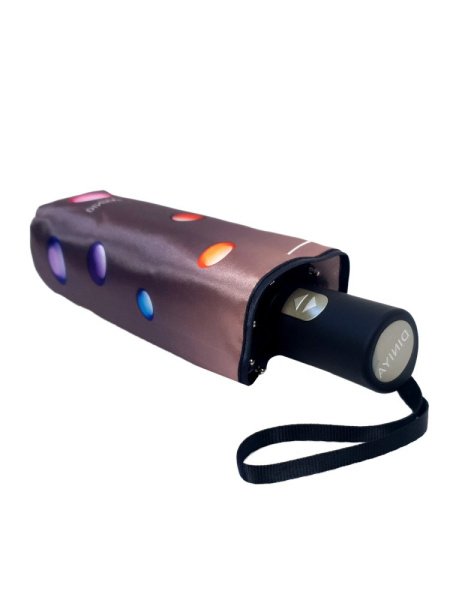 Зонт женский DINIYA арт.120 автомат 4 слож. 21"(54 см)Х8К мини камешки