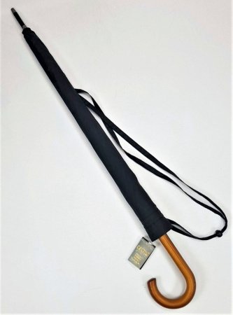 Зонт-трость мужской DINIYA арт.2299-1 (CH007) полуавт 27"(69см)Х16К семейный 