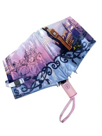 Зонт женский DINIYA арт.169 автомат 23"(58см)Х8К венеция