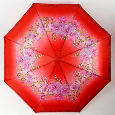 Зонт женский DINIYA арт.2303 полуавт 22"(56см)Х8К