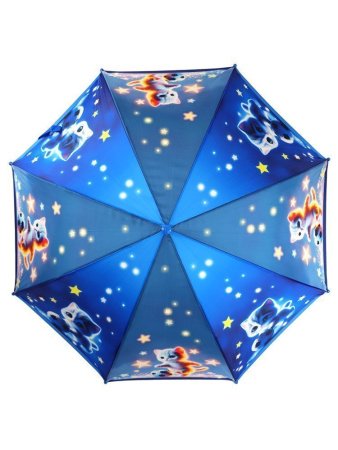 Зонт детский DINIYA арт.2631 полуавт 19"(48см)Х8К котенок