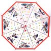 Зонт детский DINIYA арт.2656 (2003) полуавт 19"(48см)Х8К прозрачный