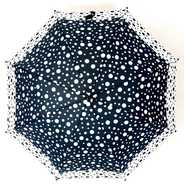 Зонт детский DINIYA арт.2630 (2227) полуавт 19"(48см)Х8К горох