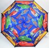 Зонт детский DINIYA арт.2283 (630) полуавт 17"(45см)Х8К тачки