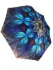 Зонт женский DINIYA арт.159 полуавт 23"(58см)Х8К листья/цветы 