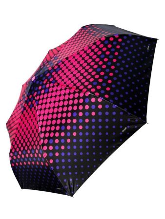 Зонт женский DINIYA арт.221 автомат 23"(58см)Х8К горох