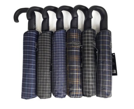 Зонт мужской DINIYA арт.196 автомат 27"(68см)Х9К семейный